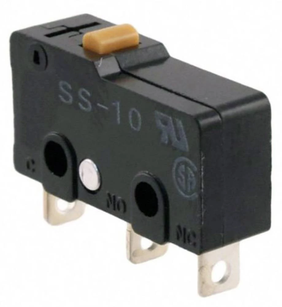 Mikroprekidač 125 V/AC 10 A 1 x uklop/(uklop) Omron SS-10 IP40 pritisni 1 kom. slika