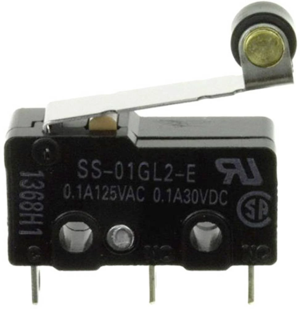 Mikroprekidač 125 V/AC 0.1 A 1 x uklop/(uklop) Omron SS-01GL2-E IP40 pritisni 1 kom. slika