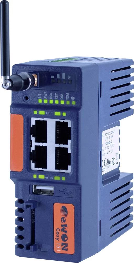 Industrijski usmjerivač LAN, 3G, RJ-45 HMS eWon Cosy 131 3G broj ulaza: 2 x broj izlaza: 2 x 12 V/DC, 24 V/DC slika