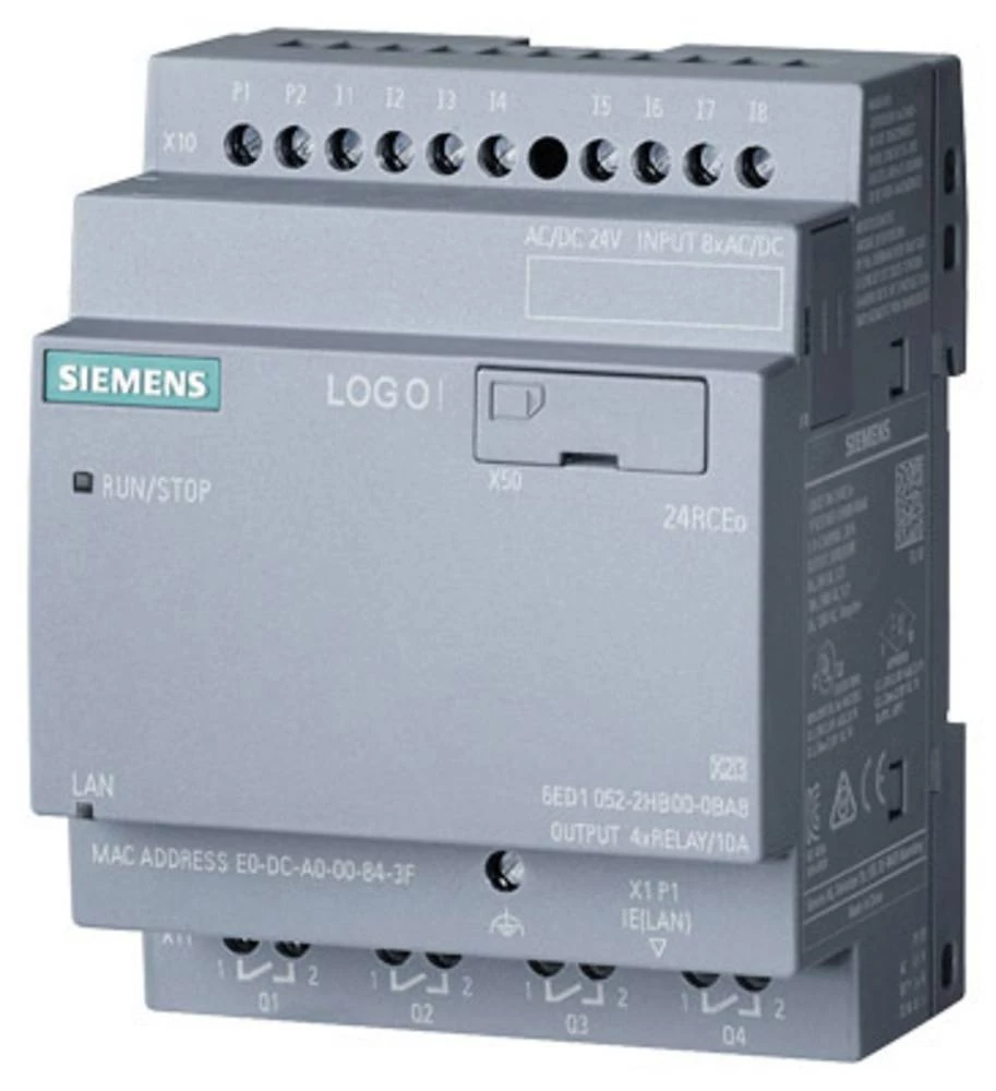SPS upravljački modul Siemens 6ED1052-2HB08-0BA0 6ED1052-2HB08-0BA0 24 V/AC, 24 V/DC slika