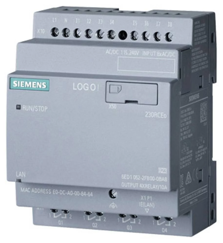 SPS upravljački modul Siemens 6ED1052-2FB08-0BA0 6ED1052-2FB08-0BA0 115 V/DC, 230 V/DC slika