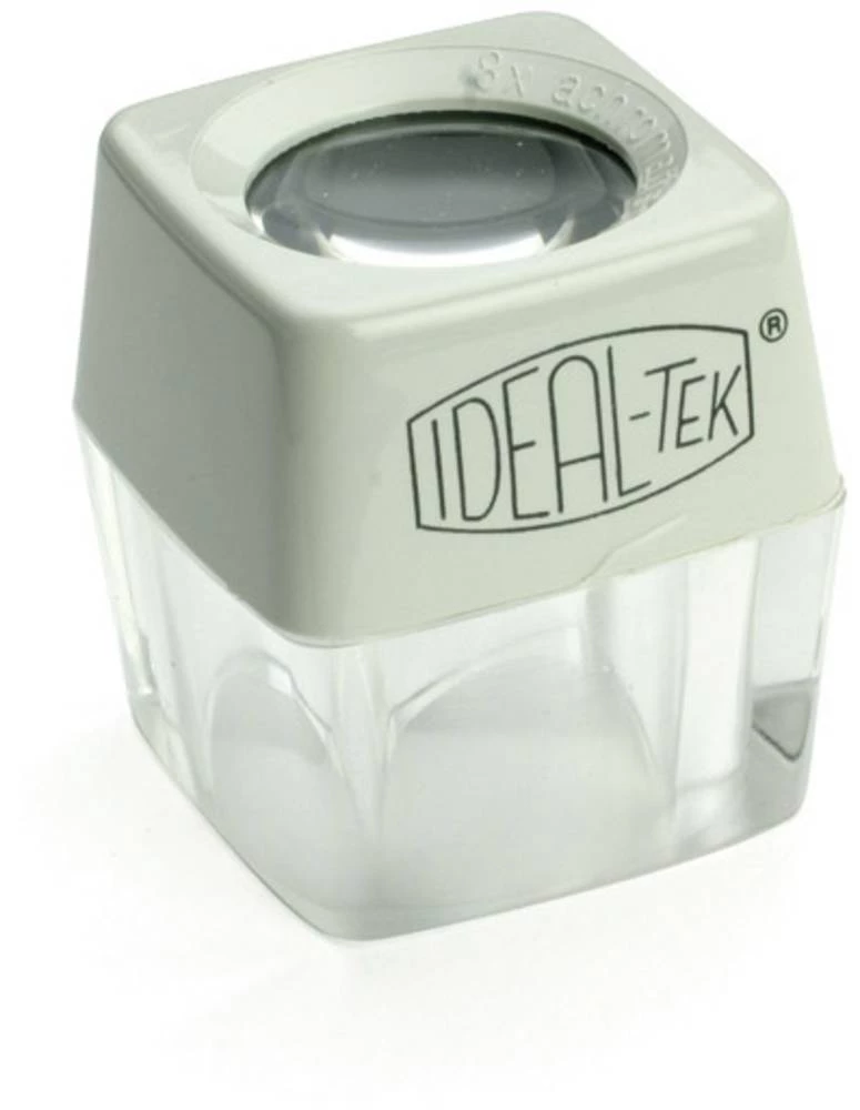 Stojeće povećalo, faktor povećanja: 8 x veličina leće: (promjer) 24 mm bijele boje Ideal Tek slika