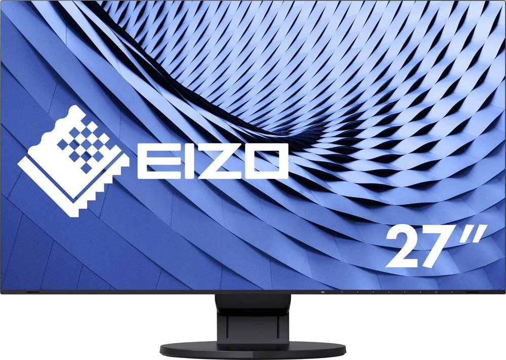 LED monitor 68.6 cm (27 cola) EIZO EV2785-BK EEK A 3840 x 2160 piksela UHD 2160p (4K) 5 ms HDMI™, DisplayPort, USB 3.0, US slika