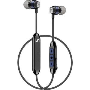 Bluetooth® HiFi slušalice Sennheiser CX 6.00 BT In Ear s mikrofonom, crne, plave boje slika
