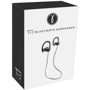 Bluetooth® sportske slušalice Tie Studio Bluetooth 4.1 In Ear s mikrofonom, kontrola glasnoće, crne, otporne na znoj slika