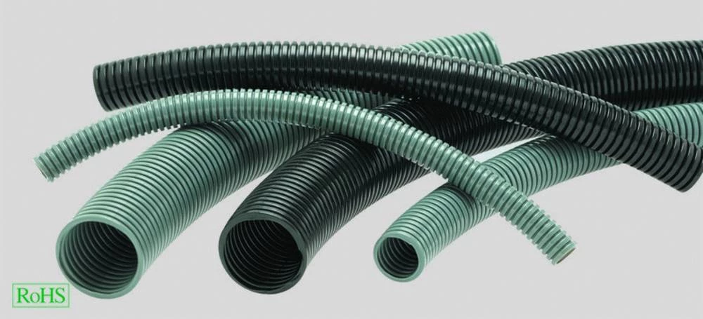 Valovita cijev, crne boje 22.4 mm Helukabel 93796 HELUcond PA6-B NW21 SW 50 m slika