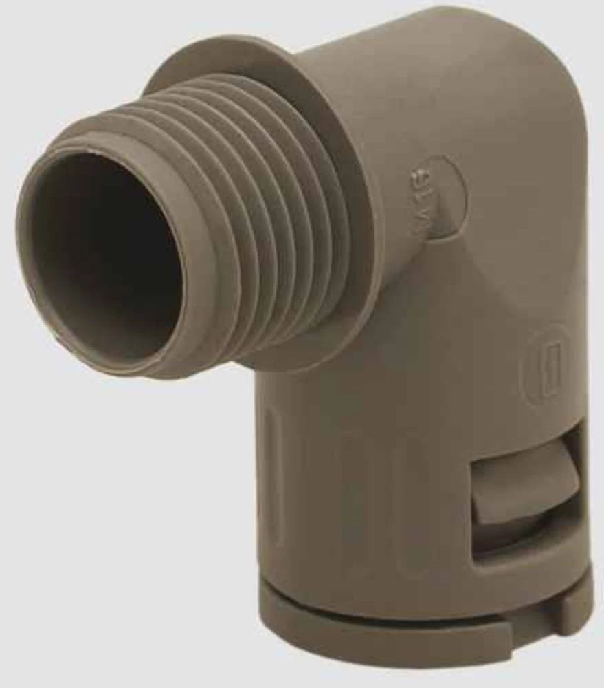 Cijevna uvodnica, sive boje 90° Helukabel 904812 HELUquick 90° gr M25 NW23 1 kom. slika