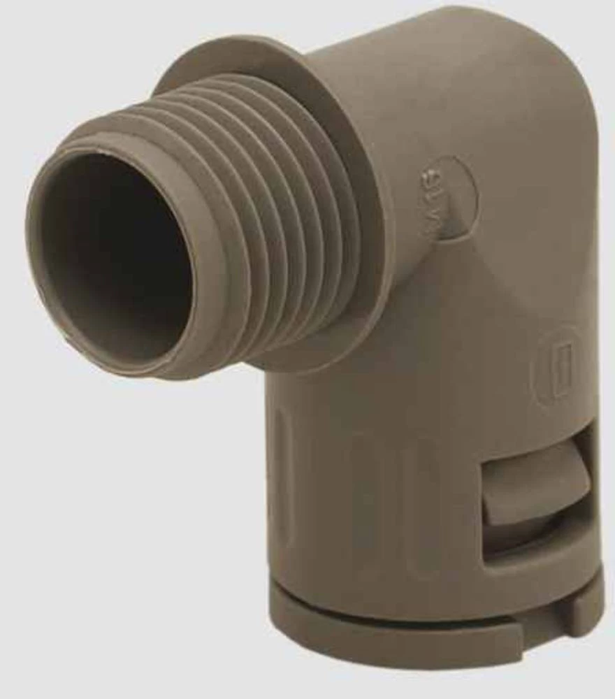 Cijevna uvodnica, crne boje 90° Helukabel 904835 HELUquick 90° sw M10 NW7,5 1 kom. slika