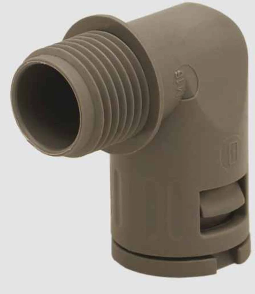 Cijevna uvodnica, crne boje 90° Helukabel 904846 HELUquick 90° sw M40 NW37 1 kom. slika