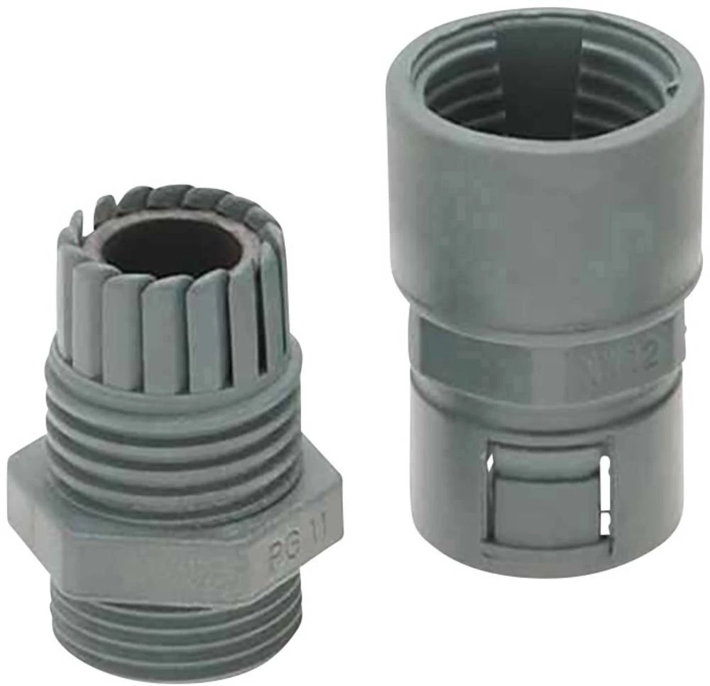 Cijevna uvodnica, sive boje, ravna Helukabel 903459 HSSV-ZE M16x1,5 (NW10) gr 1 kom. slika