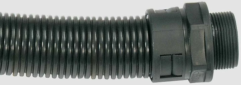 Cijevna uvodnica, sive boje, ravna Helukabel 920405 HSSV IP68 ger GR M16 NW10 1 kom. slika