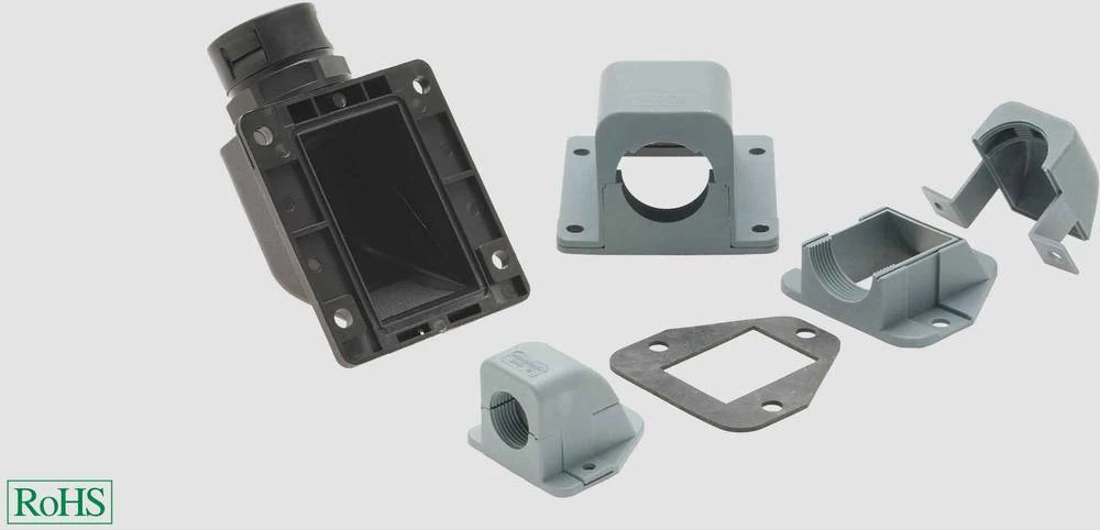 Sklopiva plosnata uvodnica, crne boje Helukabel 920513 HSSV-KF SW M16x1,5 1 kom. slika