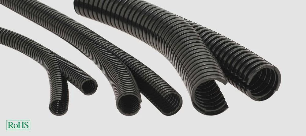 Valovita cijev, crne boje 8.8 mm Helukabel 90061 HELUcond CO-PA NW10 50 m slika