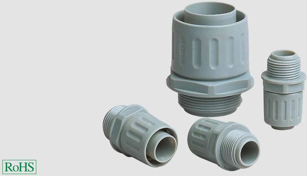 Cijevna uvodnica, sive boje, ravna Helukabel 90720 LK-I PG7 sive boje 1 kom. slika