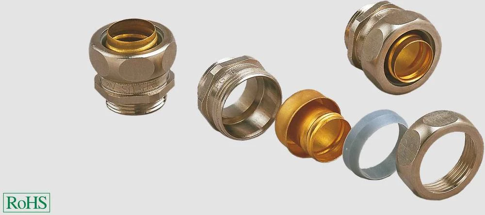 Cijevna uvodnica, ravna Helukabel 93537 US M50x1,5 (2 St) S ,S-PU 1 kom. slika