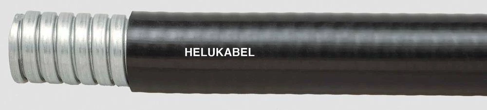 čelična zaštitna cijev za kabele, sive boje 51.6 mm Helukabel 91237 Anaconda Sealtite EF crne boje PG7 15 m slika