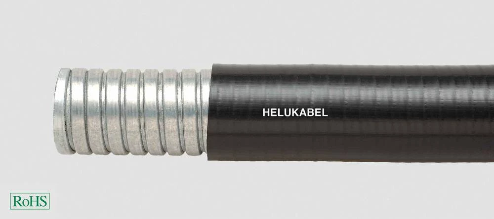 čelična zaštitna cijev za kabele, crne boje 51.6 mm Helukabel 98155 Anaconda Sealtite HTDL PG48 15 m slika