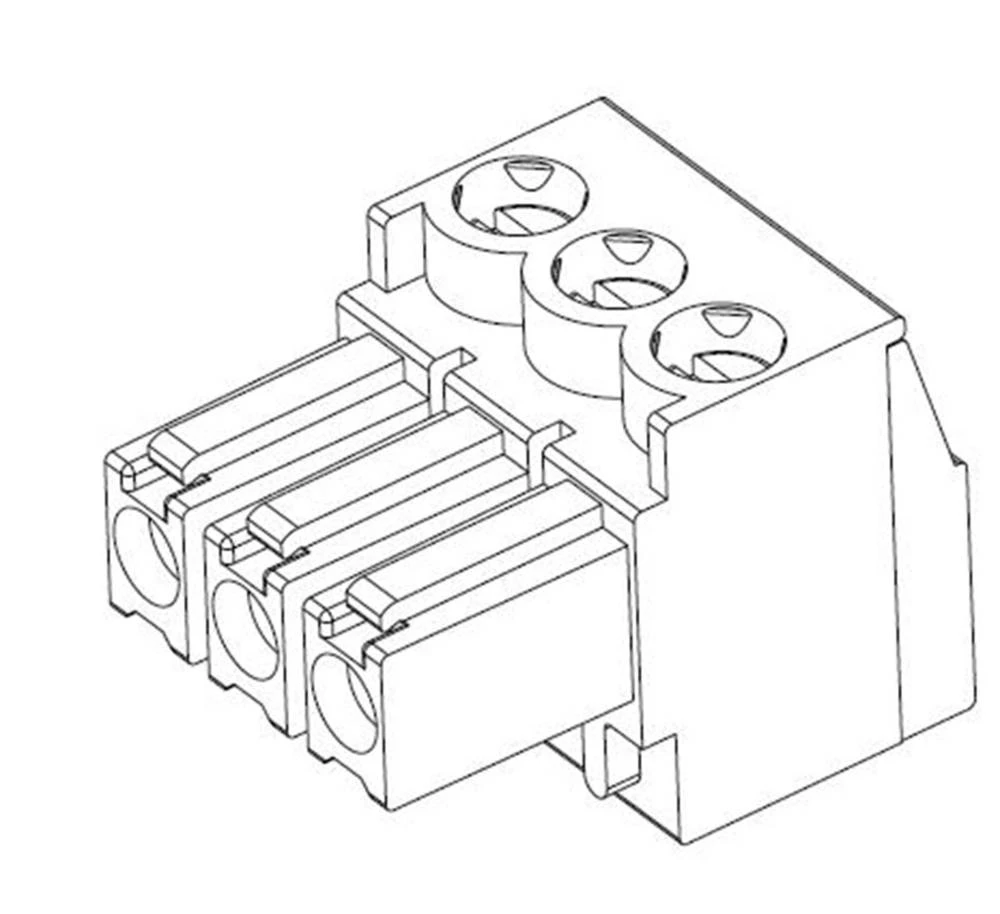 Kabelsko kućište s muškim kontaktima, ukupan broj polova: 2 TE Connectivity 284506-2 mjere rastera: 3.50 mm 1 kom. slika