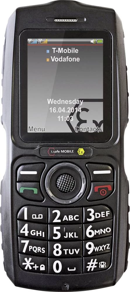 Ex zone: 2/22 i.safe MOBILE CHALLENGER 2.0 zaštićeni mobilni telefon za eksplozivne zone 5.1 cm (2 cole) IP68, vodootporan, nepr slika