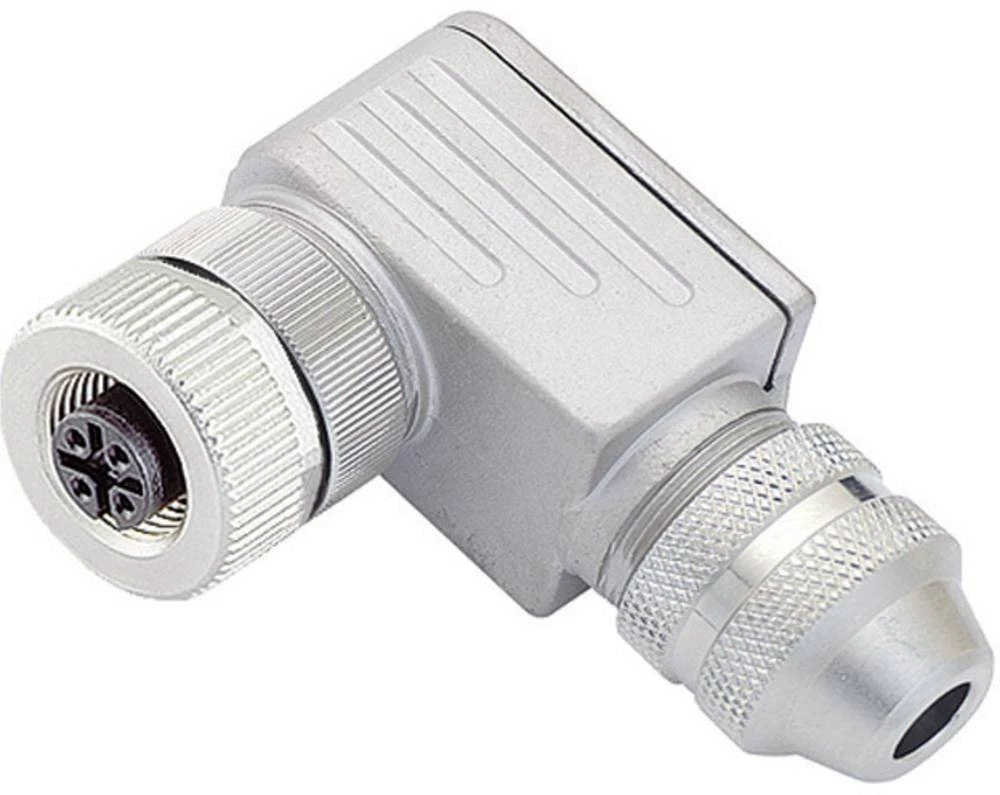 Aktuatorsko-senzorski konektor, nekonfekcioniran M12 kutna utičnica Binder 99-1430-824-04 20 kom. slika