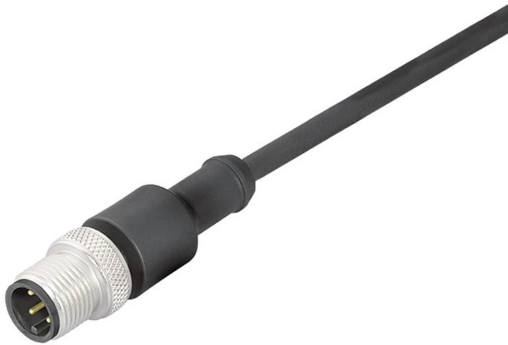 Aktuatorsko-senzorski konektor, konfekcioniran M12 ravan utikač 2 m broj polova (RJ): 3 Binder 79-3429-33-04 20 kom. slika