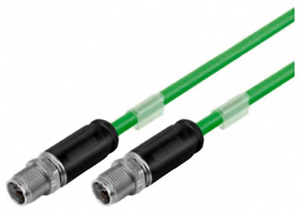 Aktuatorsko-senzorski konektor, konfekcioniran M12 ravan utikač 0.6 m broj polova (RJ): 8 Binder 79 9722 050 08 20 kom. slika