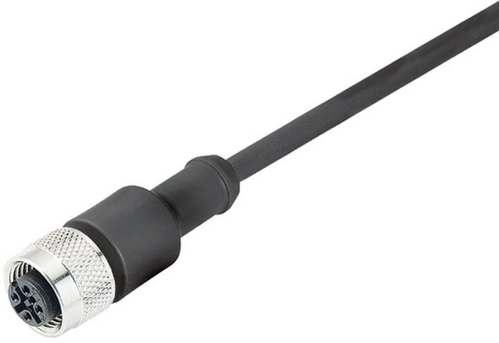 Aktuatorsko-senzorski konektor, konfekcioniran M12 ravna utičnica 5 m broj polova (RJ): 4 Binder 79-3430-37-04 20 kom. slika