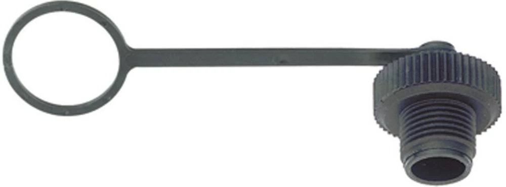 Aktuatorsko-senzorski konektor, nekonfekcioniran M12 zaščitni poklopac, broj polova (RJ): 4 Binder 08-2677-000-000 20 kom. slika