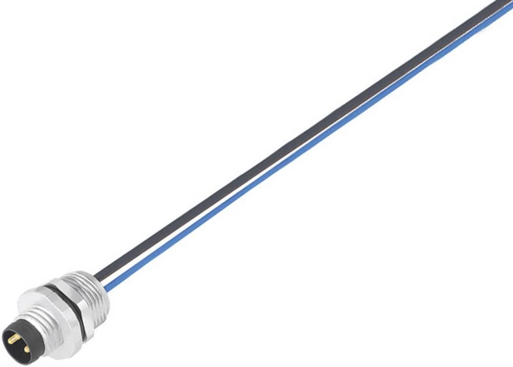 Aktuatorsko-senzorski ugradbeni konektor M8 ugradbeni utikač, broj polova (RJ): 5 Binder 09 3425 00 05 20 kom. slika