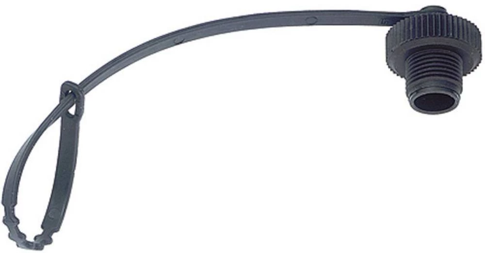 Aktuatorsko-senzorski konektor, nekonfekcioniran M12 zaščitni poklopac, broj polova (RJ): 4 Binder 08-2425-010-00 20 kom. slika