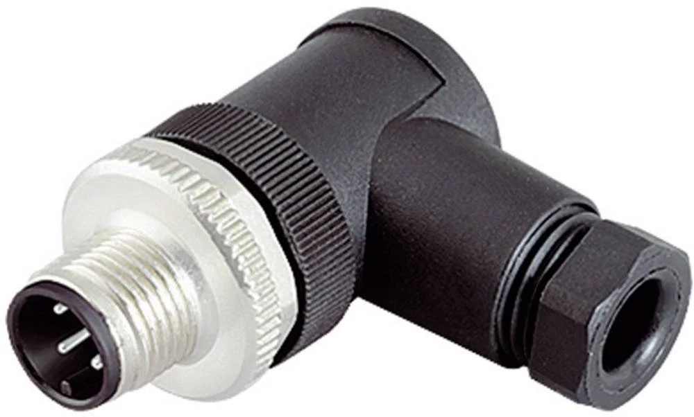 Aktuatorsko-senzorski konektor, nekonfekcioniran M12 kutni utikač, broj polova (RJ): 3 Binder 99-0429-24-04 20 kom. slika