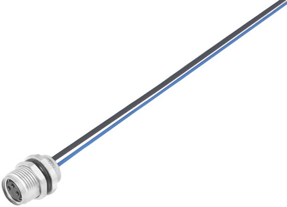 Aktuatorsko-senzorski konektor, konfekcioniran M8 ugradbena utičnica, broj polova (RJ): 3 Binder 09 3418 86 03 20 kom. slika