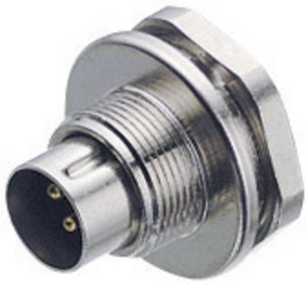 Subminijaturni okrugli konektor, serija 712 broj polova: 5 utikač s prirubnicom 3 A 09-0415-00-05 Binder 20 kom. slika