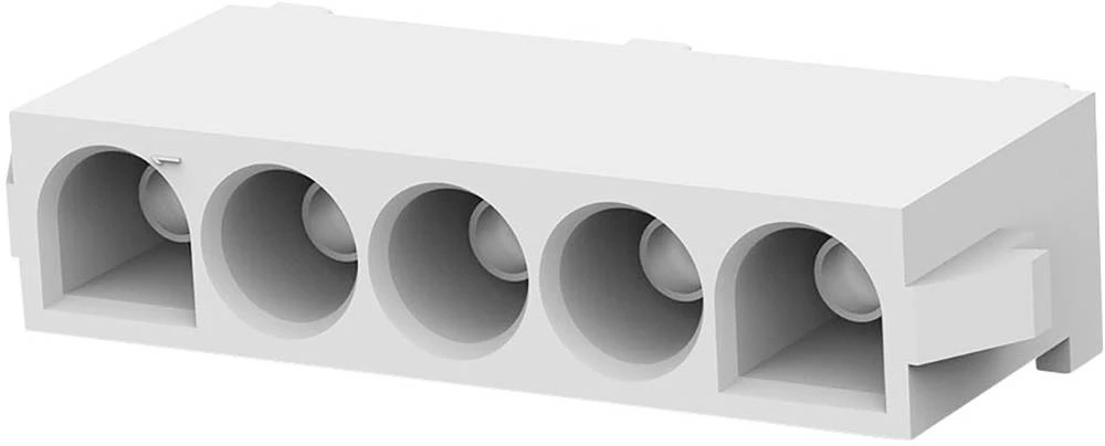Kućište s muškim kontaktima za tiskanu pločicu MATE-N-LOK ukupan broj polova: 5 TE Connectivity 640901-3 mjere rastera: 6.35 mm slika