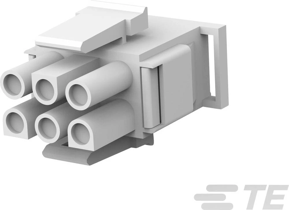 Kabelsko kućište s muškim kontaktima MATE-N-LOK ukupan broj polova: 6 TE Connectivity 770020-1 mjere rastera: 6.35 mm 1 kom. slika