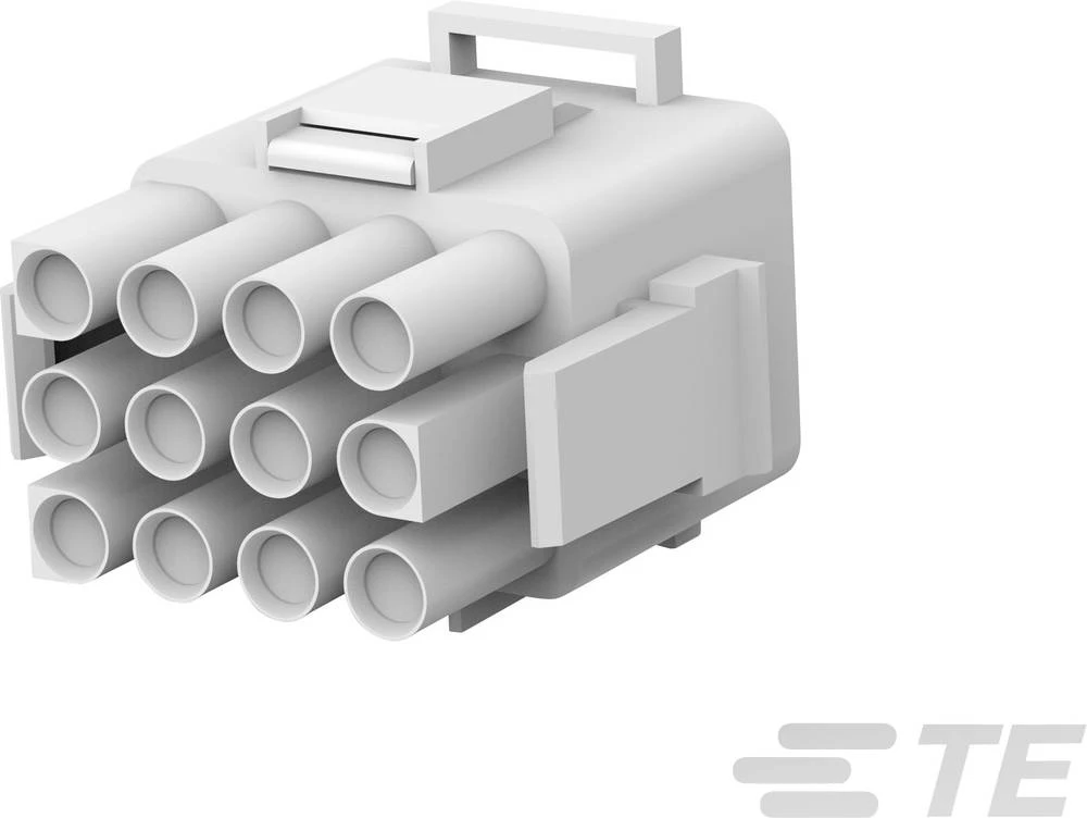 Kabelsko kućište s muškim kontaktima MATE-N-LOK ukupan broj polova: 12 TE Connectivity 770022-1 mjere rastera: 6.35 mm 1 kom. slika