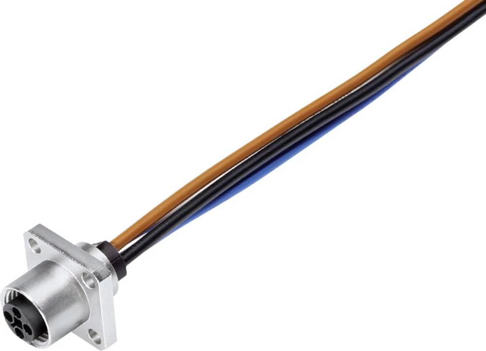 M12-T utičnica s prirubnicom 09 0632 070 04 Binder 1 kom. slika