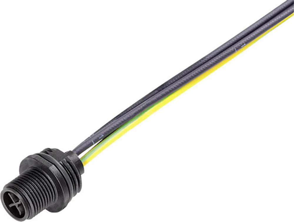 M12-S utikač s prirubnicom 09 0691 300 04 Binder 1 kom. slika