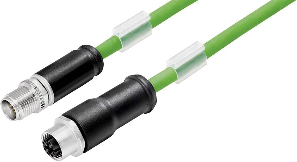 Aktuatorsko-senzorski priključni kabel M12 ravan utikač, ravna spojka 5 m Binder 79 9724 050 08 1 kom. slika