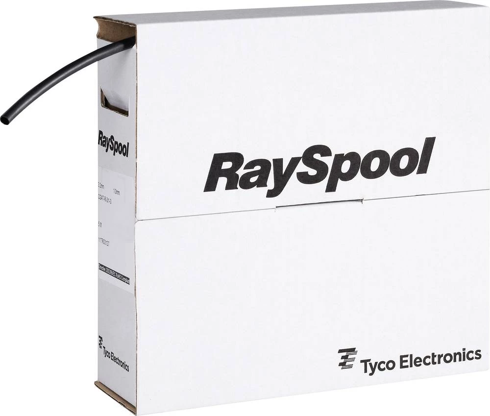 Toplotno skupljajuća cijev s ljepilom, crne boje 6 mm omjer skupljanja:3:1 TE Connectivity CGAT-R-6/2-0 CGAT-R-6/2-0 3.5 m slika