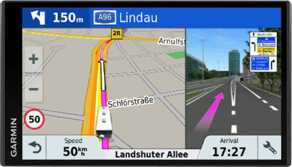 Navigacijski uređaj za kampere Garmin Camper 770 LMT-D EU, navigacija za kampera 17.7 cm 6.95" Europa slika