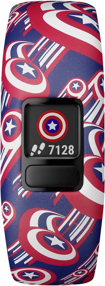 Fitness sat za mjerenje koraka/sagorenih kalorija Garmin vívofit jr 2 - Marvel Avengers Veličina: XS XS, raznobojno slika