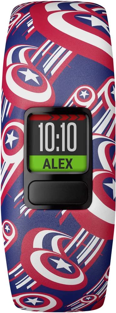 Fitness sat za mjerenje koraka/sagorenih kalorija Garmin vívofit jr 2 Marvel Avengers Gr. S S, raznobojno slika