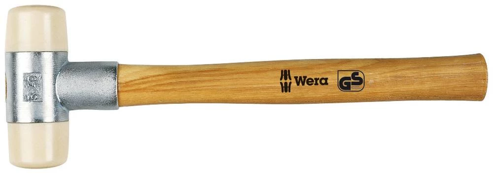 Plastični čekić, vrlo tvrdi 402 g Wera 101 05000315001 280 mm slika