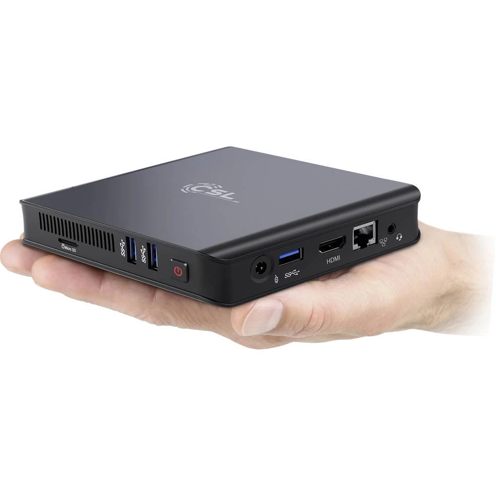 CSL Computer Narrow Box Ultra HD Compact v4 Mini pc (htpc) Intel slika