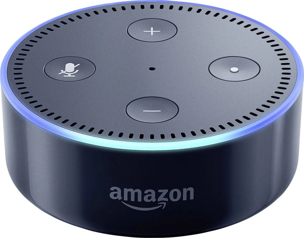 Govorni asistent amazon echo Dot, crni slika