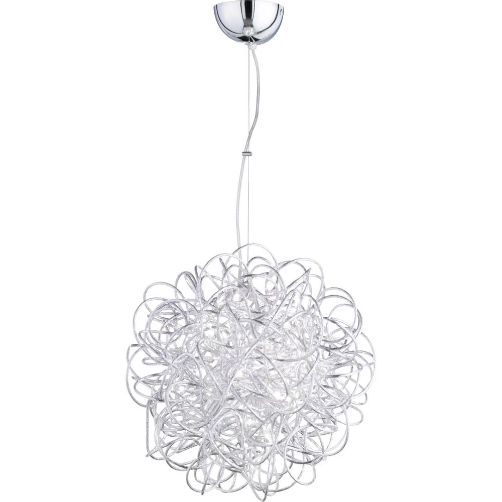 LED viseća svjetiljka 12 W Toplo-bijela WOFI Apart 6366.01.70.7000 Srebrna slika