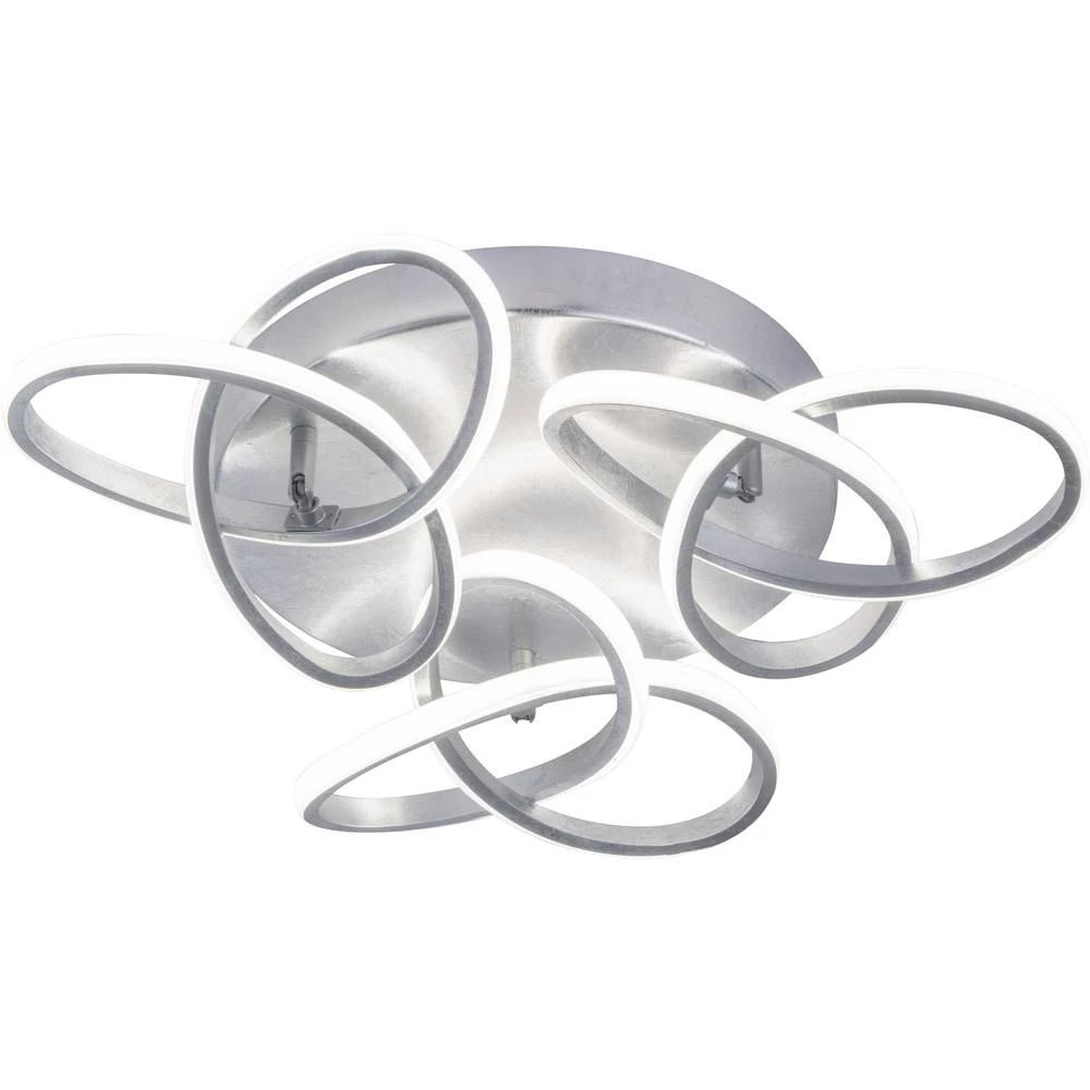 WOFI Eliot 9410.03.70.8000 LED stropna svjetiljka 39 W Toplo-bijela Srebrna slika