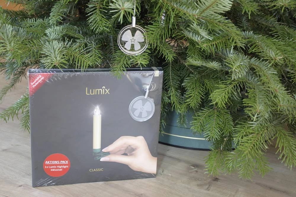  Krinner 74323 LED-svjeća, bijela boja, LED bijele boje slika