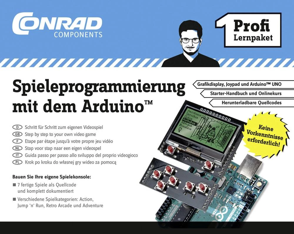 Programiranje igara s Arduino™ Conrad komponentama 10223 od 14 godina slika